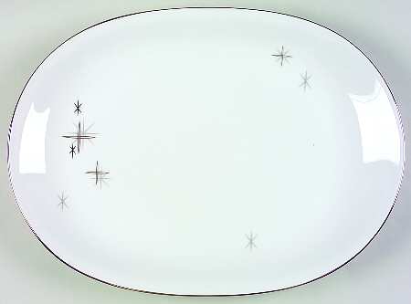 Starlight 14" Oval Serving Platter