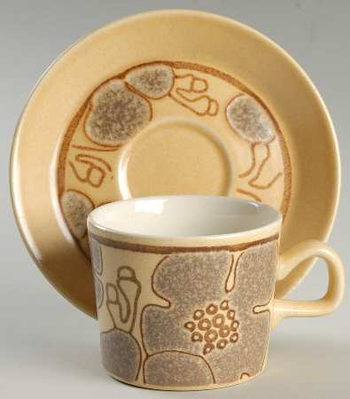 Camille Flat Cup & Saucer Set