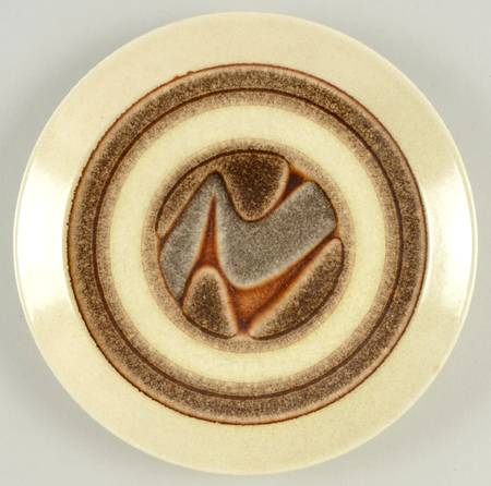 Landscape Salad Plate by Crown Lynn