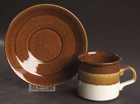 Pioneer Flat Cup & Saucer Set