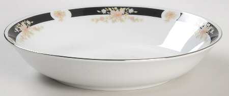 Adriana (Platinum Trim) Coupe Soup Bowl