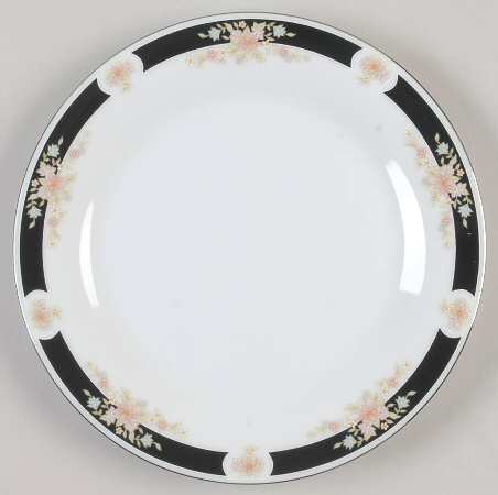 Adriana (Platinum Trim) Salad Plate