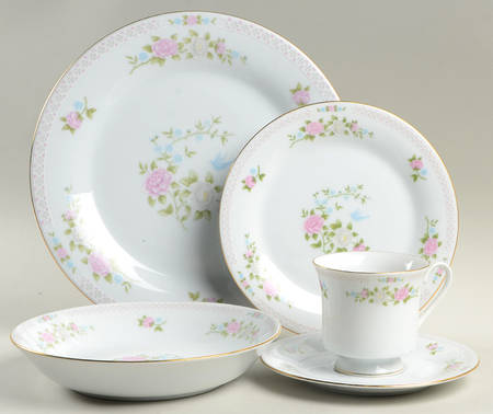 Bird of Paradise 5 Piece Place Setting