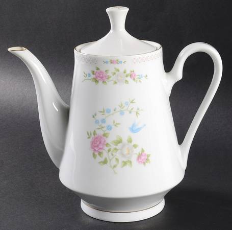 Bird of Paradise Coffee Pot & Lid