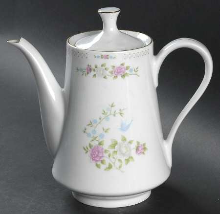 Bird of Paradise Coffee Pot & Lid