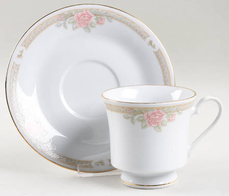 Christina Footed Cup & Saucer Set
