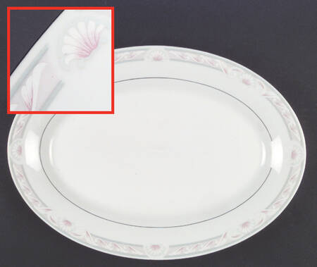 Coquille 14" Oval Serving Platter
