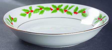 Holly Coupe Soup Bowl