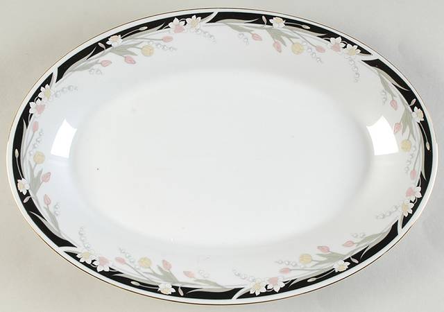 Michelle 14" Oval Serving Platter