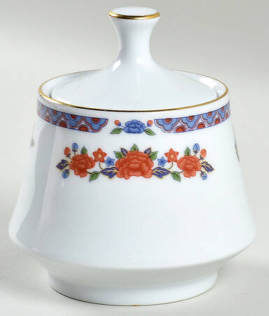 Old Imari Sugar Bowl & Lid