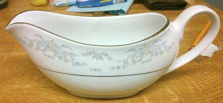 Rose Point Gravy Boat