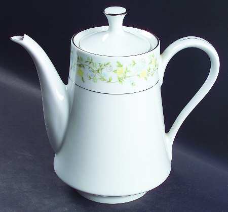 Spring Garden Coffee Pot & Lid