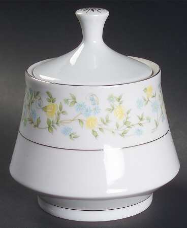 Spring Garden Sugar Bowl & Lid