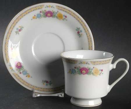 Tranquility Footed Cup & Saucer Set