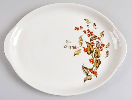 Bittersweet 14" Oval Serving Platter