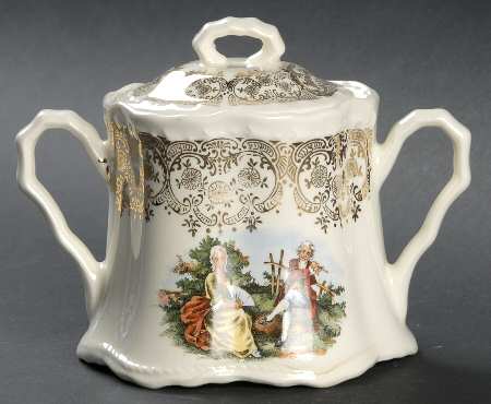 CRO10 Sugar Bowl & Lid