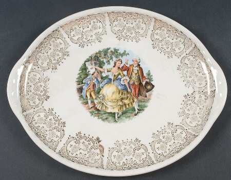 CRO10 11" Oval Serving Platter