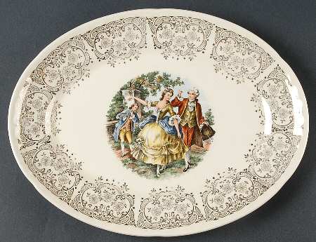 CRO10 11" Oval Serving Platter