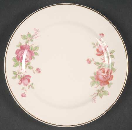 Wild Rose Bread & Butter Plate