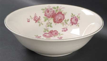Wild Rose 8" Round Vegetable Bowl