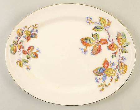 CRO13 11" Oval Serving Platter
