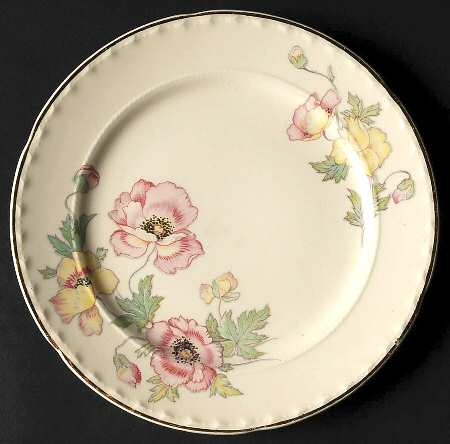 James California Poppy Dessert/Pie Plate