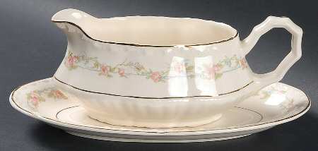 CRO19 Gravy Boat & Underplate