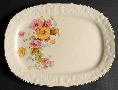 1238 11" Oval Serving Platter