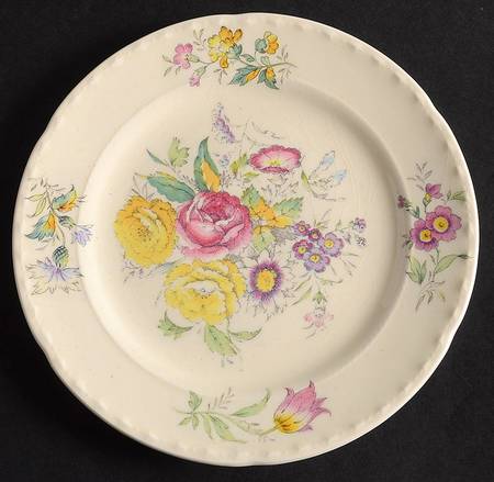 Floral Symphony Bread & Butter Plate