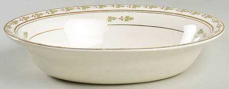 CRO69 9" Oval Vegetable Bowl