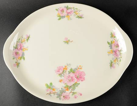 Azalea 15" Oval Serving Platter