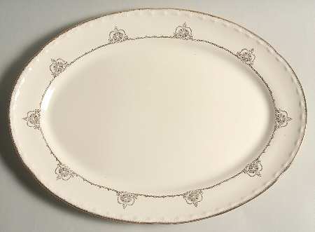 CRO9 15" Oval Serving Platter