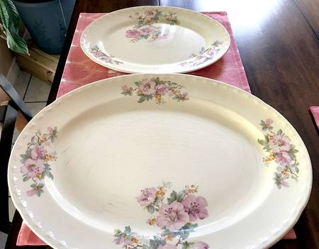 CRO91 14" Oval Serving Platter