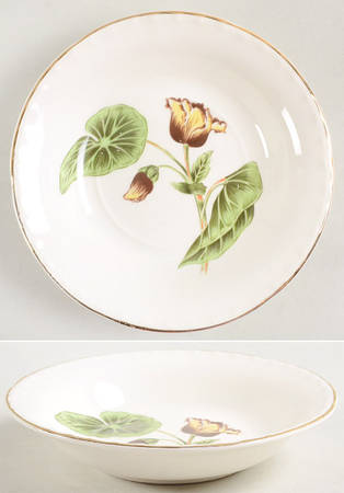 Delmar Begonia Fruit/Dessert (Sauce) Bowl