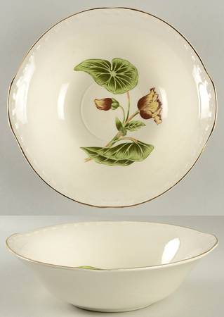 Delmar Begonia 8" Round Vegetable Bowl