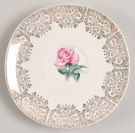 Delmar Rose Saucer