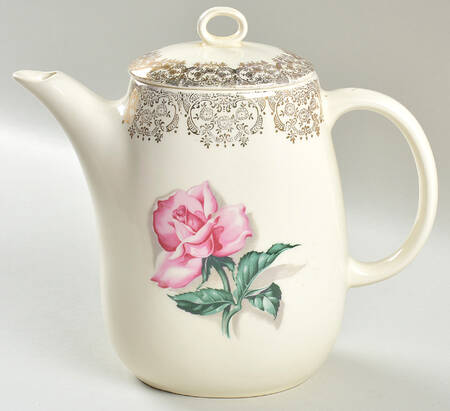 Delmar Rose Coffee Pot & Lid