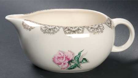 Delmar Rose Gravy Boat