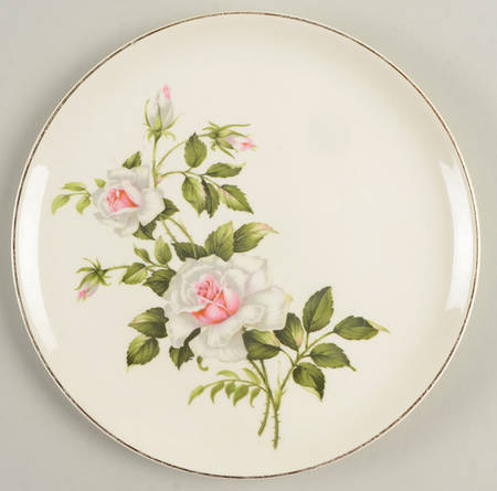 Dinner Rose Salad Plate