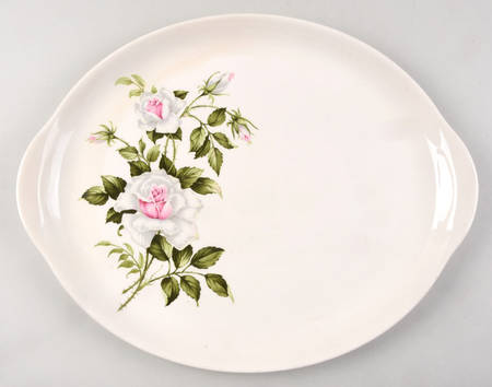 Dinner Rose 13" Oval Serving Platter