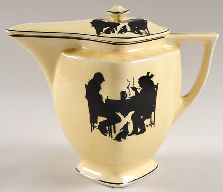 Silhouette Batter Jug with Lid
