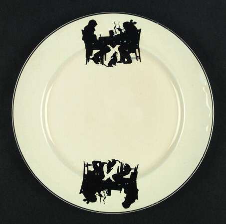Silhouette Luncheon Plate
