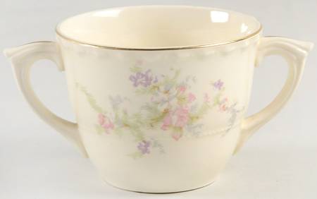 Spring Blossom Sugar Bowl No Lid
