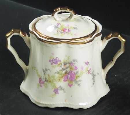Spring Blossom Sugar Bowl & Lid