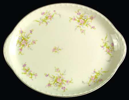 Spring Blossom 15" Oval Serving Platter