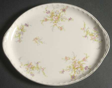 Spring Blossom 11" Oval Serving Platter