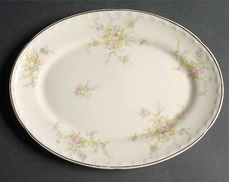 Spring Blossom 11" Oval Serving Platter