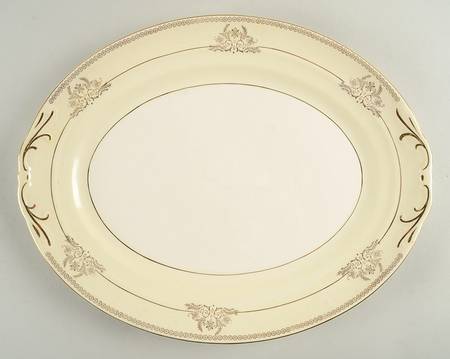 10007 14" Oval Serving Platter