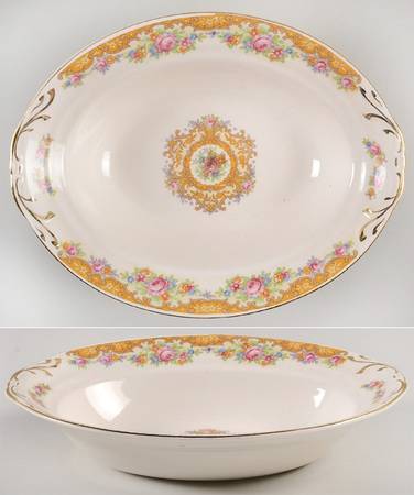 CRP24 9" Oval Vegetable Bowl