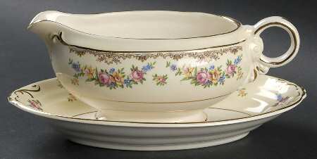 Garland Gravy Boat & Underplate/Relish